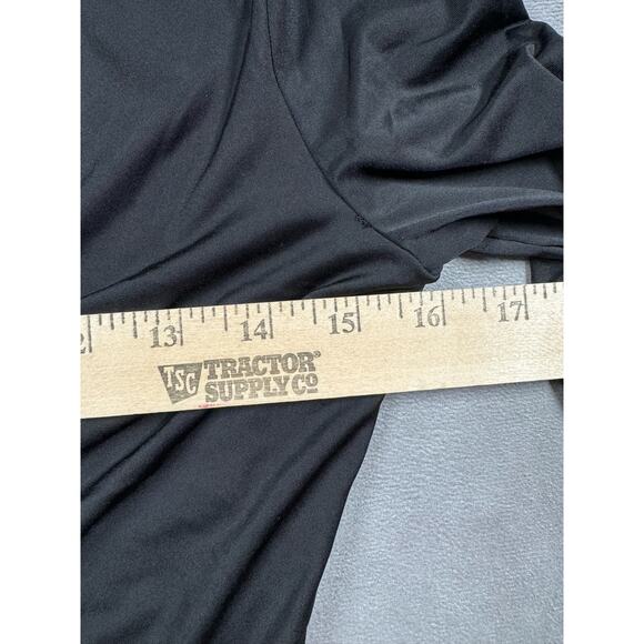 Mistress Rocks LA Make Over Black Plunge Grommet Eyelet Bodycon Dress Size S - Picture 5 of 14